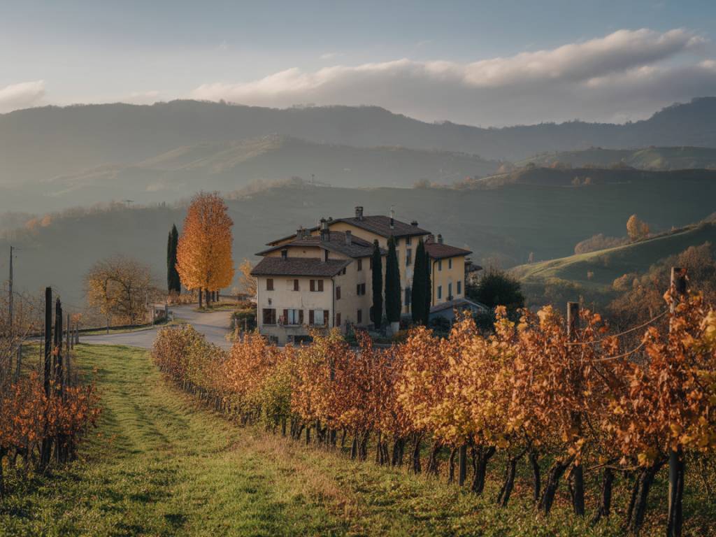 Autunno in Val Tidone: foliage, vendemmia e sapori tipici tra borghi e vigneti